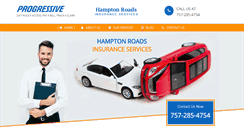 Desktop Screenshot of hamptonroadsinsurance.net